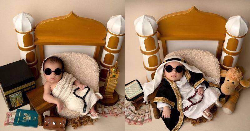 6 Newborn Photoshoot Rayaz Anak Kedua Syifa, Adik Ayu Ting Ting